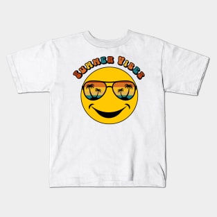 Happy Summer Vibes Kids T-Shirt